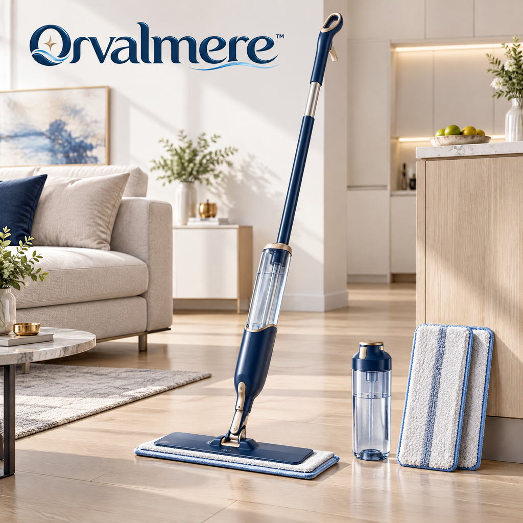 Orvalmere™ Easy-Spray Microfiber Floor Mop