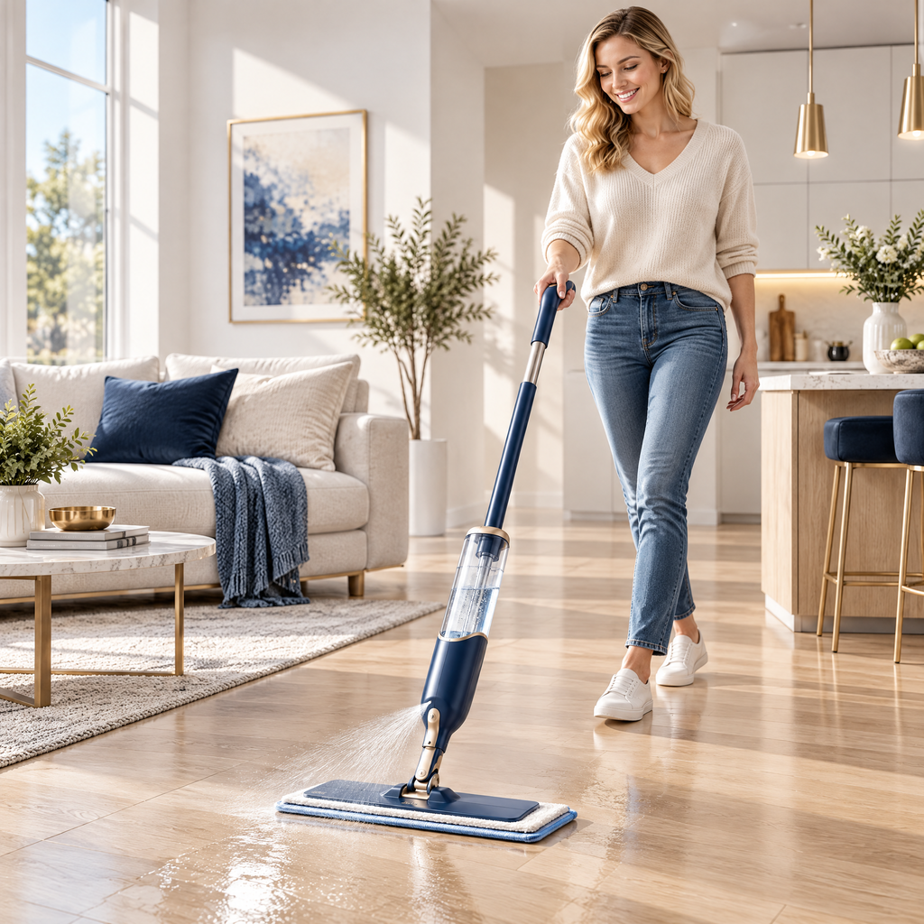 Orvalmere™ Easy-Spray Microfiber Floor Mop