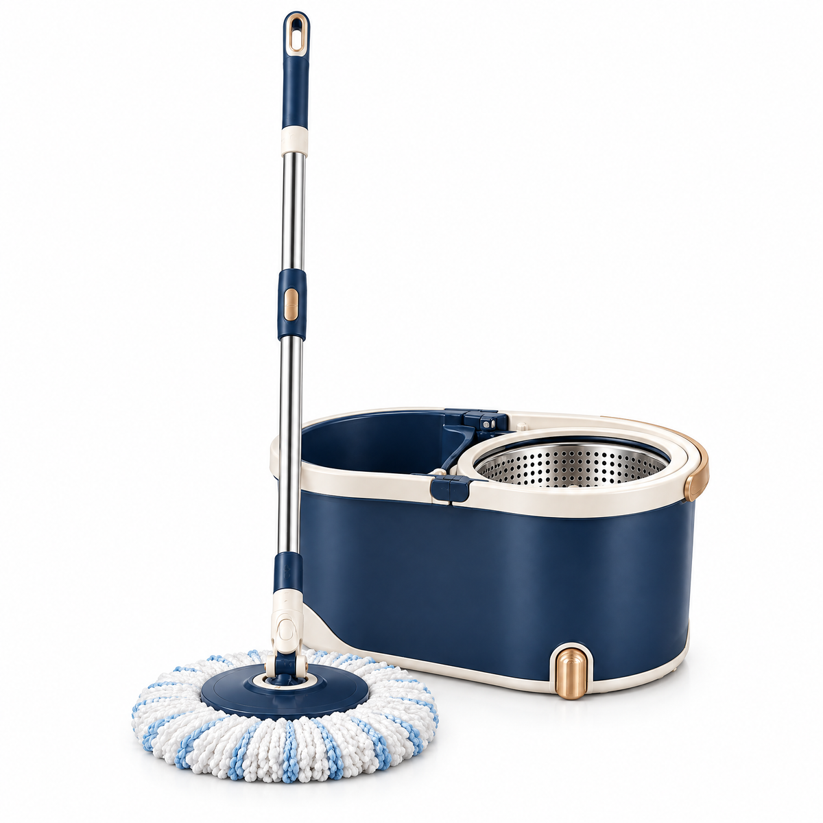 Orvalmere™ Deluxe Spin Mop & Bucket System