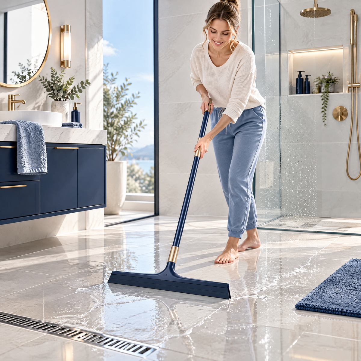 Orvalmere™ Wide-Blade Floor Squeegee