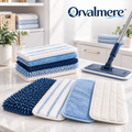 Orvalmere™ Multi-Surface Microfiber Mop Pad Set