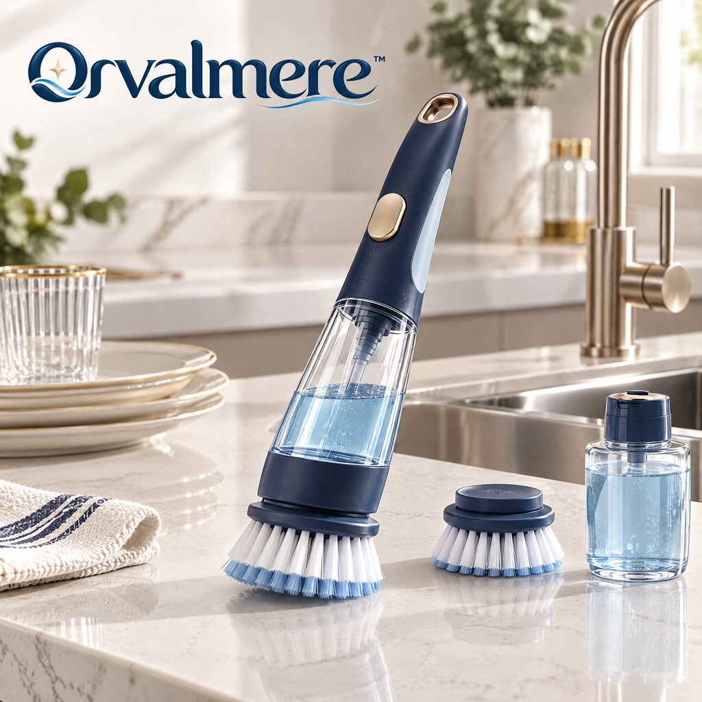 Orvalmere™ Soap-Dispensing Palm Scrub Brush
