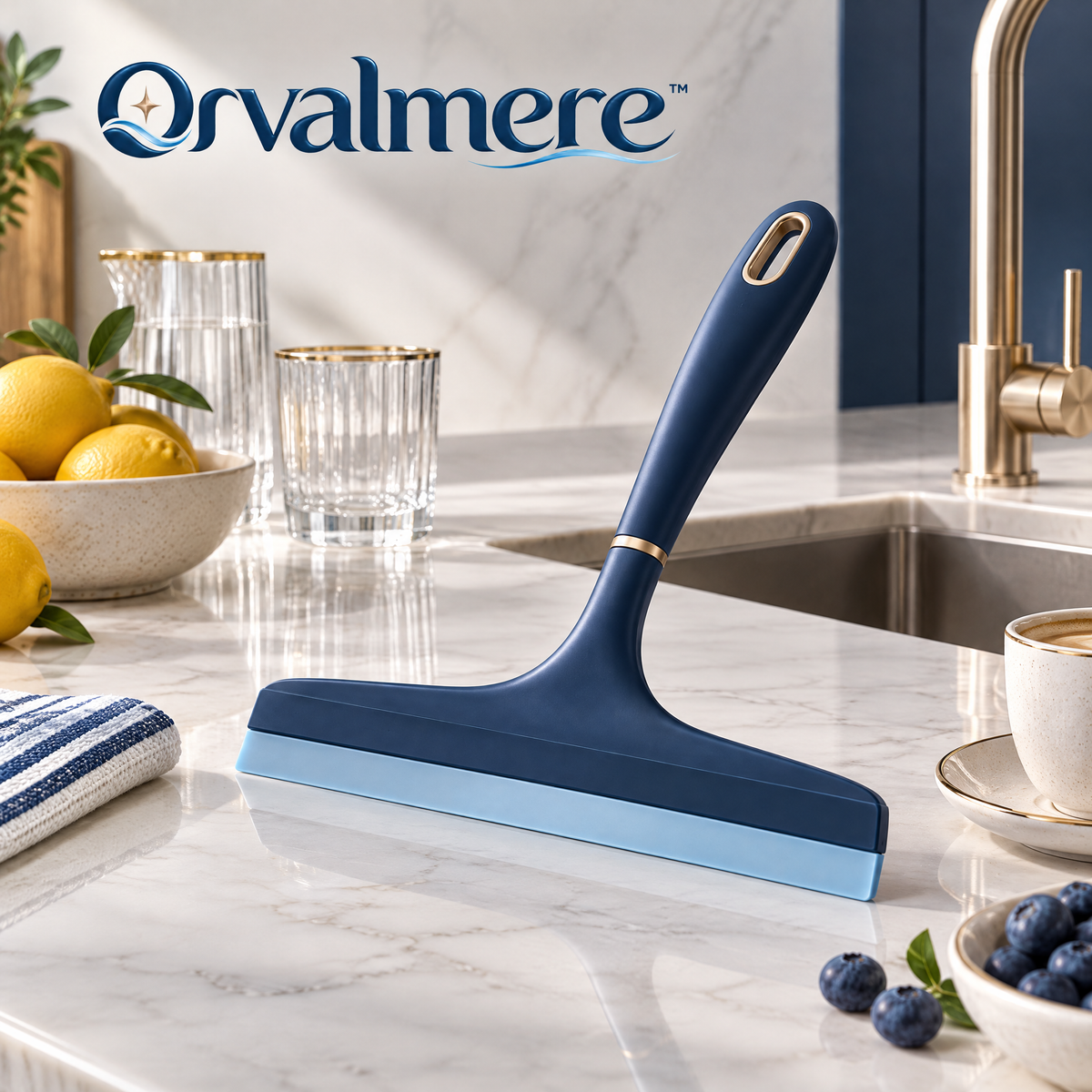Orvalmere™ Countertop & Glass Squeegee