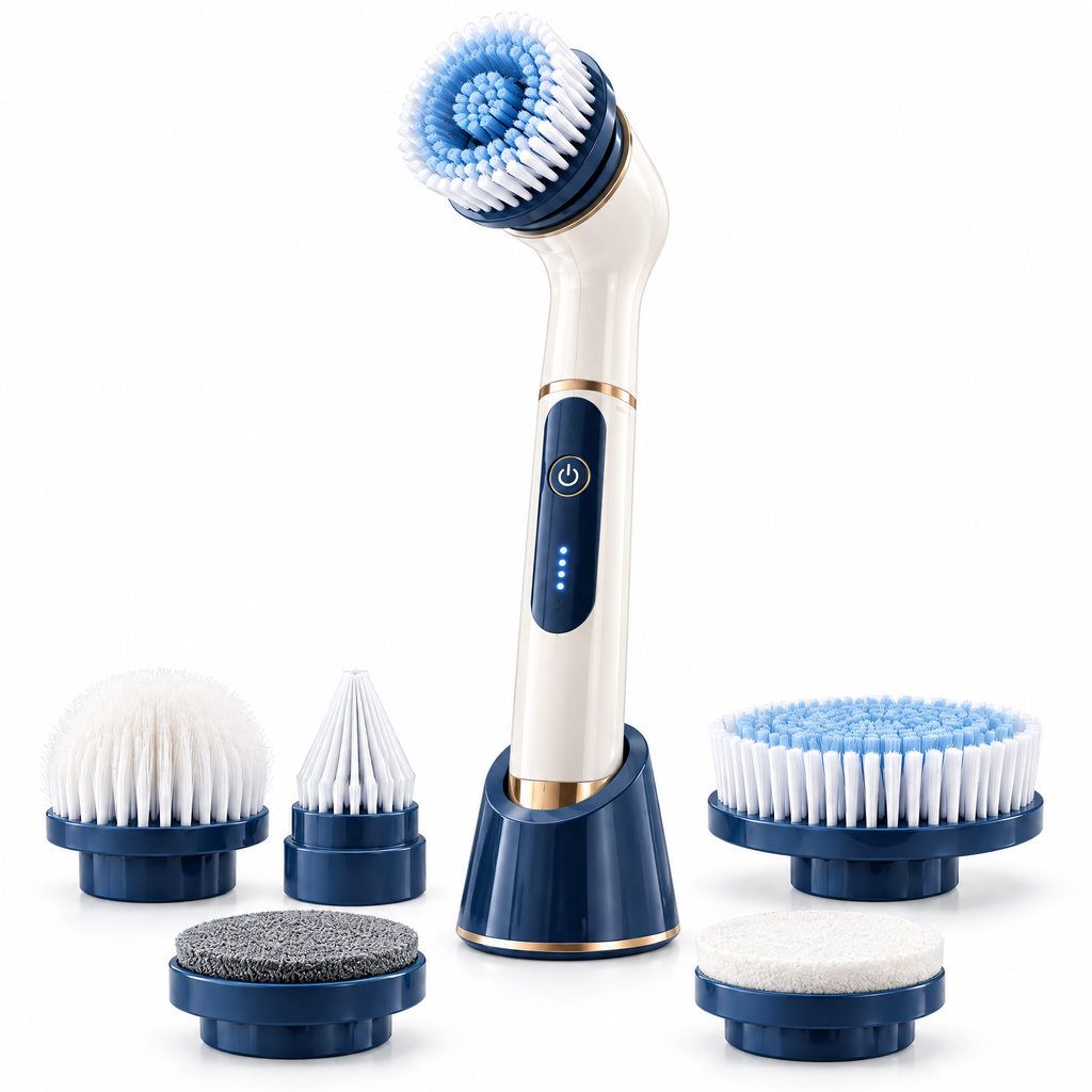 Orvalmere™ Cordless Electric Spin Scrubber Set