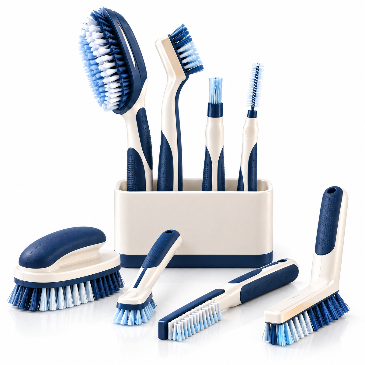 Orvalmere™ Multi-Purpose Bathroom Brush Set