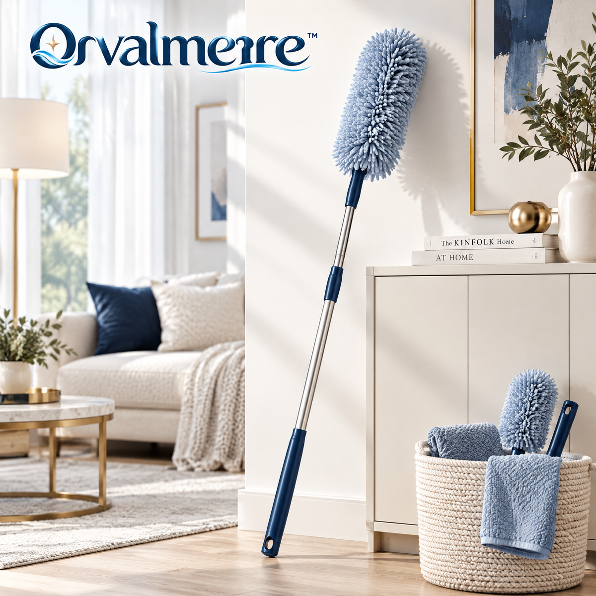 Orvalmere™ Extendable Microfiber Duster