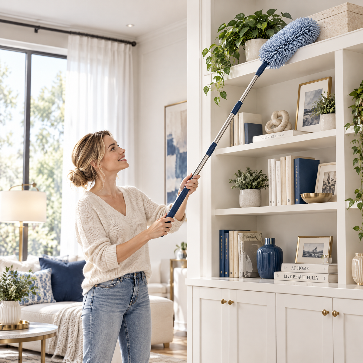 Orvalmere™ Extendable Microfiber Duster
